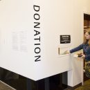 Donation bin at Main Library