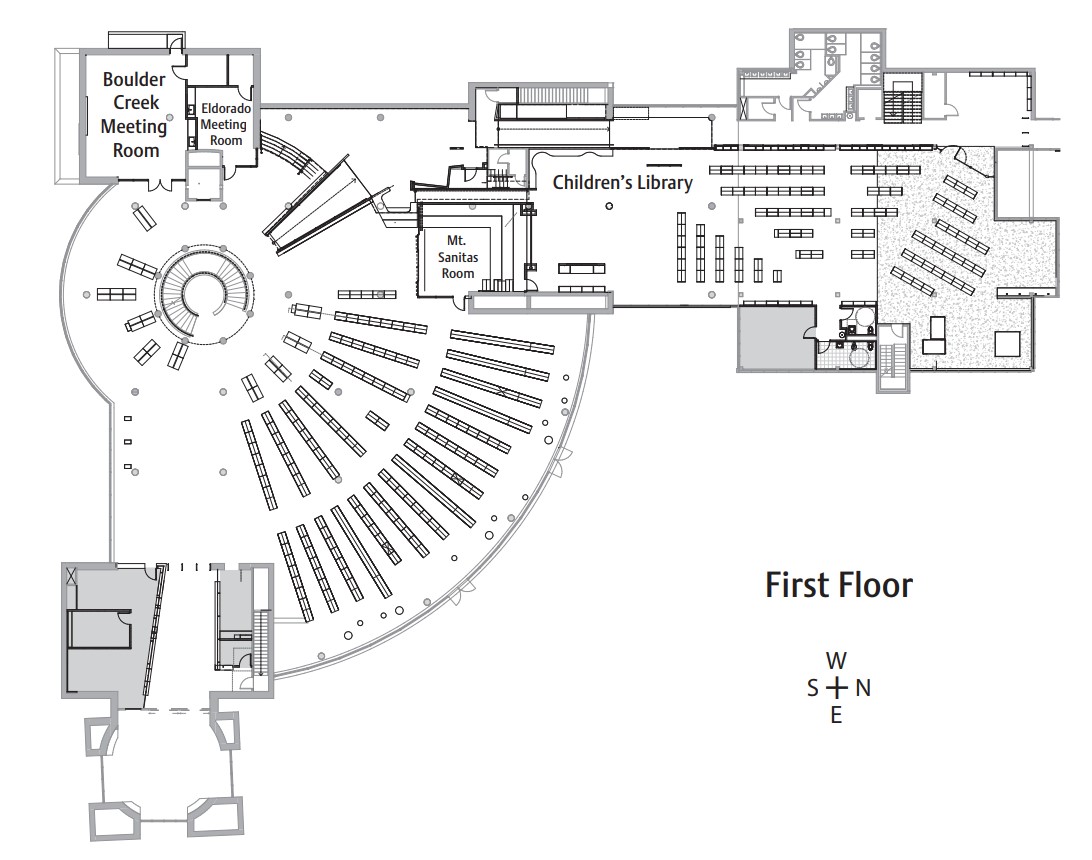 Main Library Meeting Room Maps | Boulder Public Library