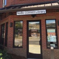 Nobo Corner library front door
