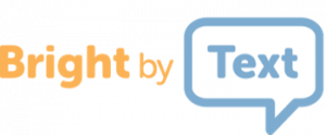 Bright by text logo
