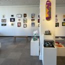 Canyon Gallery with BVSD youth made art on display.