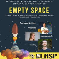 Empty space poster LASP and CU Boulder program more information at lasp.colorado.edu