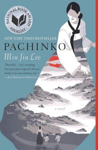 book cover for pachinko by Min Jin Lee