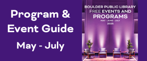 Program and Events Guide for May - July PDF